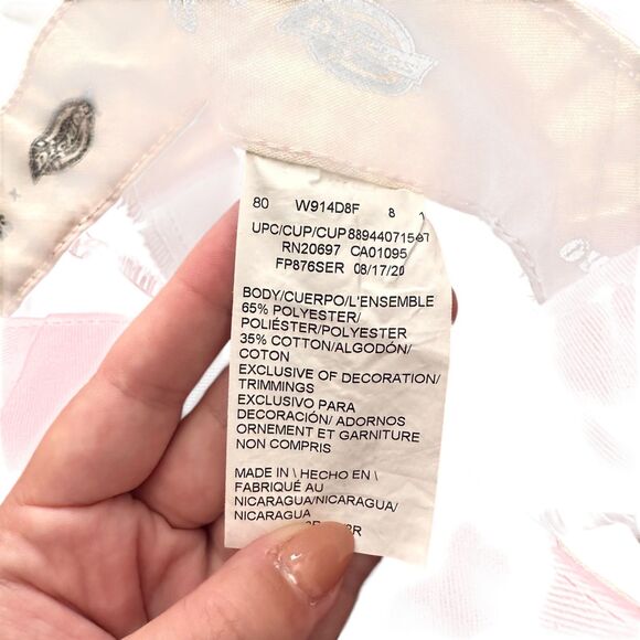 DICKIES X UO High Waist Trouser Red Sz M/10 - Picture 6 of 6